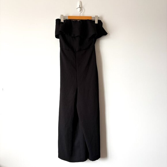 Aritzia Babaton Altamiro Flutter Jumpsuit Black Size 4 - Picture 6 of 10